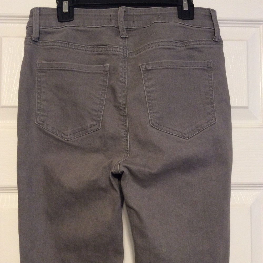 NYDJ Slim Bootcut stretch gray jeans lift technology size 0 - Picture 6 of 14